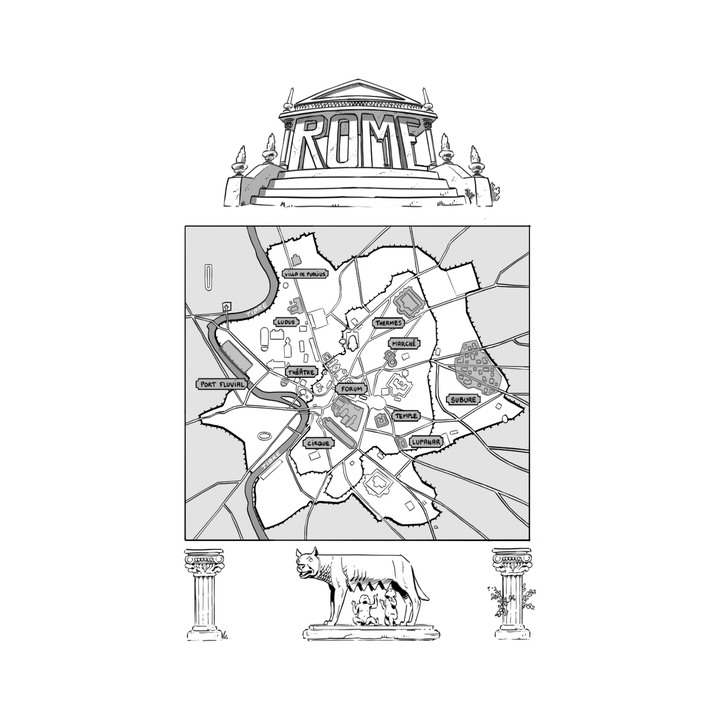 Jeux de rôle - Dans l’Ombre des Sept Collines