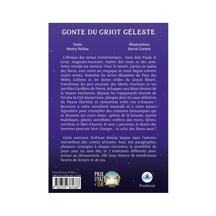 Jeux de rôle - Conte du Griot Céleste