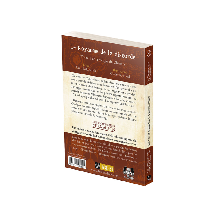 Jeux de rôle - Les Chroniques d'Hamalron 1 - Le Royaume de la Discorde