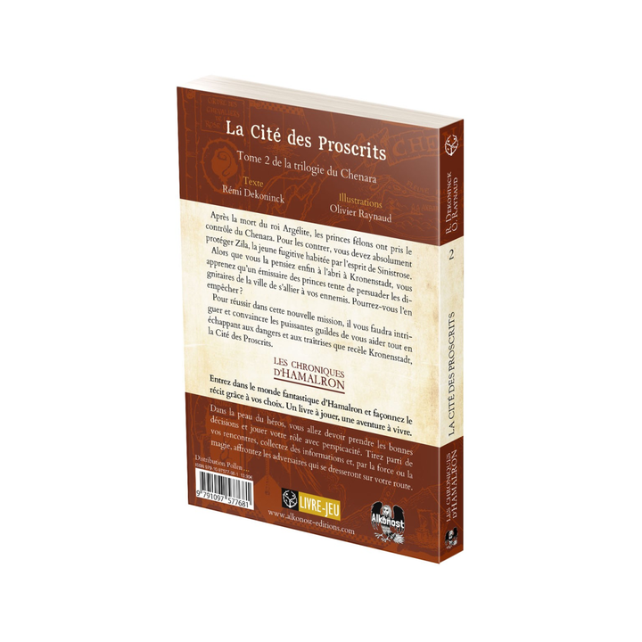 Jeux de rôle - Les Chroniques d'Hamalron 2 - La Cité des Proscrits