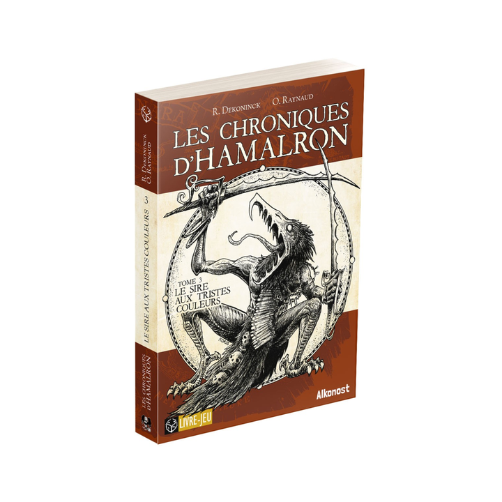 Jeux de rôle - Les Chroniques d'Hamalron 3 - Le Sire aux Tristes Couleurs