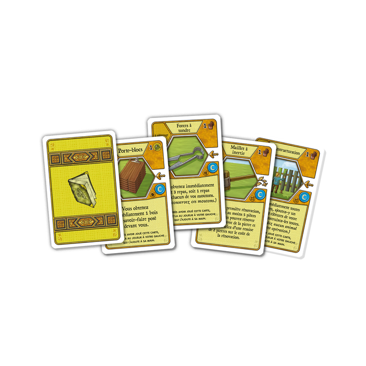 Jeux de société - Agricola - Extension : Corbarius