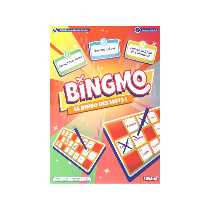Jeux de société - Bingmo