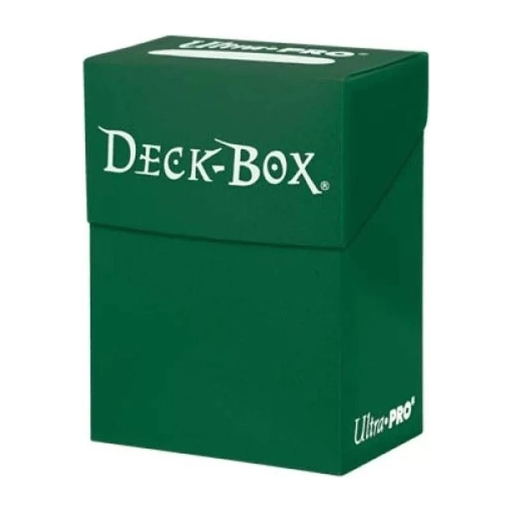 Ultra Pro - Deck Box - Boîte de Rangement 75+ : Vert foret