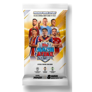 Booster Topps : Match Attax Uefa Champion League (B36/P8)
