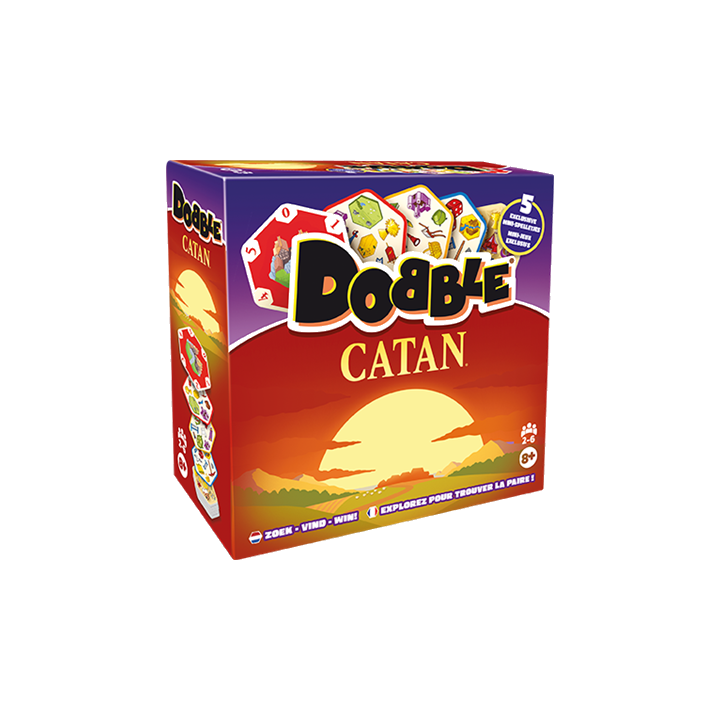Jeux de société - Dobble Catan (Clutch Box)