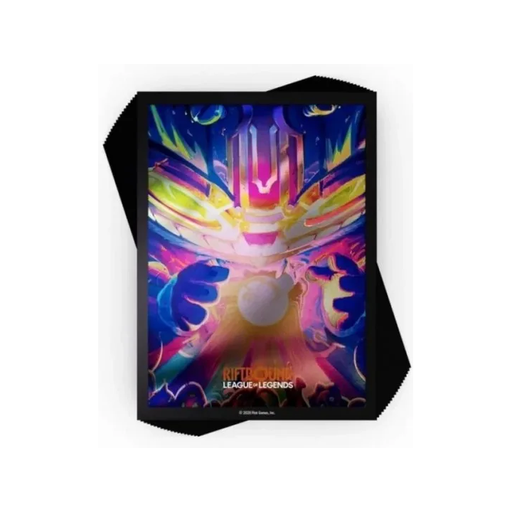 Protège-cartes illustré - Riftbound : League of Legends Radiance - 100 Art Sleeves : Ziggs