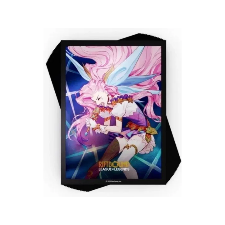 Protège-cartes illustré - Riftbound : League of Legends Radiance - 100 Art Sleeves : Séraphine