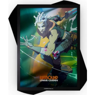 Protège-cartes illustré - Riftbound : League of Legends Radiance - 100 Art Sleeves : Ekko