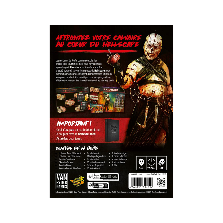 Jeux de société - Final Girl Saison 3: L'Heure des Comptes