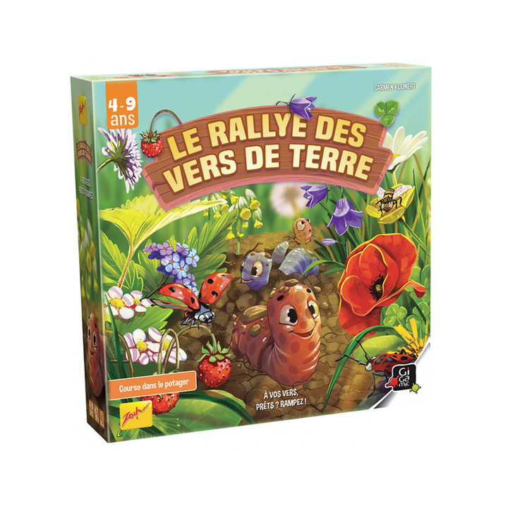 Jeux de société - Le Rallye des Vers de Terre