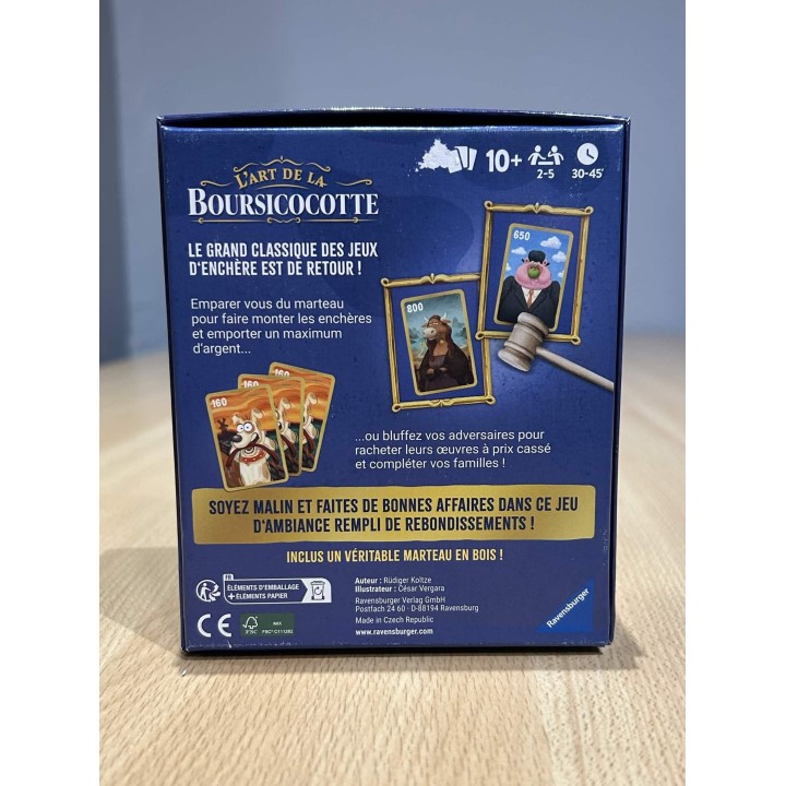 Occasion : Jeux de société - L'Art de la Boursicocotte