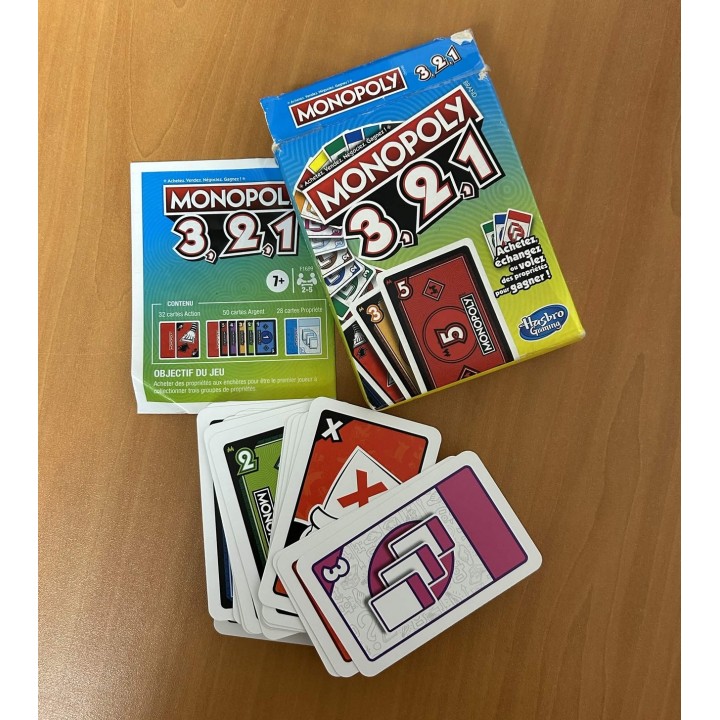 Occasion : Jeux de société - Monopoly 3,2,1