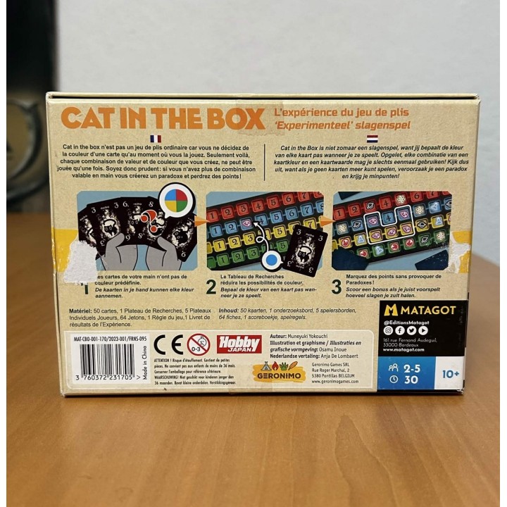 Occasion : Jeux de société - Cat in the Box