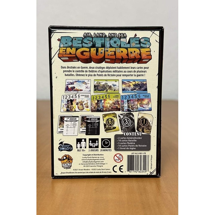 Occasion : Jeux de société - Air, Land & Sea: Bestioles en Guerre