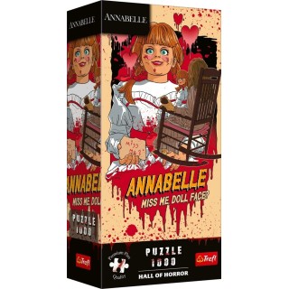 Puzzle Trefl - Hall of Horror : Annabelle – 1000 pièces