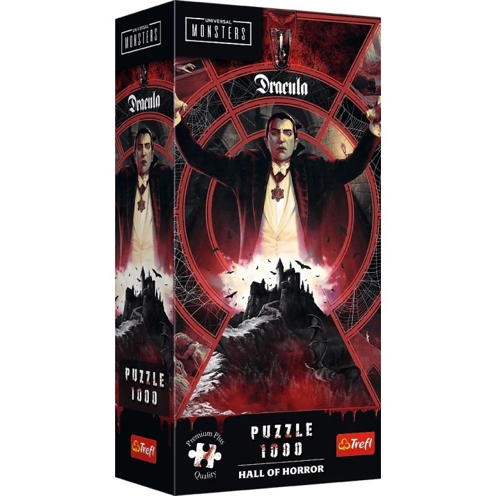 Puzzle Trefl - Hall of Horror : Dracula - 1000 pièces