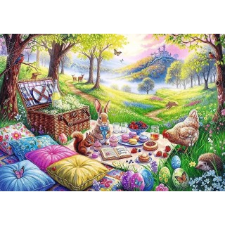 Puzzle Trefl - Pique-nique dans la Prairie - 1000 pièces