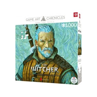 Puzzle Good Loot - Game Art Chronicles : Geralt de Riv façon Van Gogh - 1000 pièces