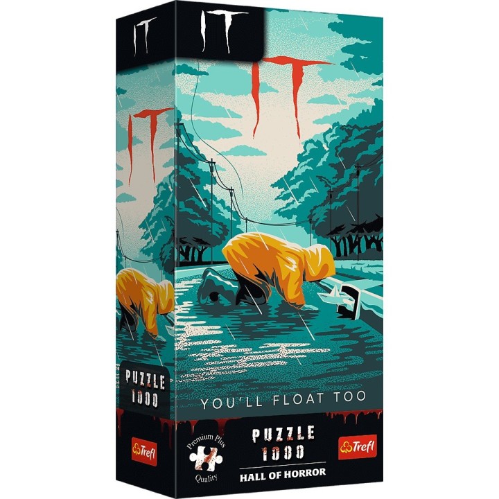 Puzzle Trefl - Hall of Horror : Ça - 1000 pièces