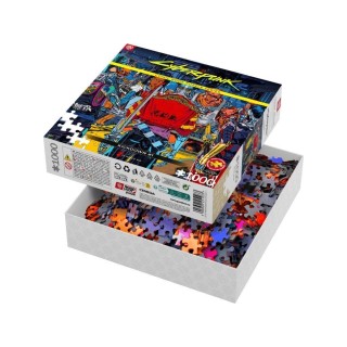 Puzzle Good Loot - Cyberpunk 2077 : Kickdown - 1000 pièces