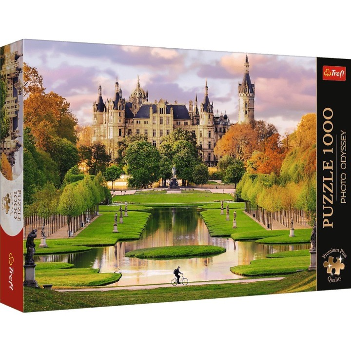 Puzzle Trefl - Château de Schwerin, Allemagne - 1000 pièces