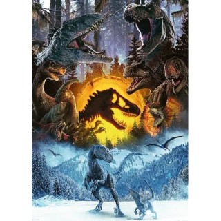 Puzzle Trefl - Le Monde de Jurassic World - 1000 pièces