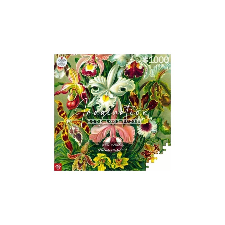 Puzzle Good Loot - Ernst Haeckel : Orchidées - 1000 pièces