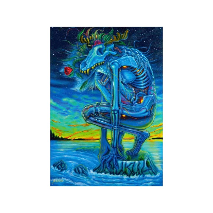 Puzzle Good Loot - Kamil Jakóbczak : Le Loup Blanc - 1000 pièces