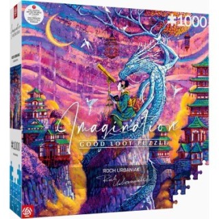 Puzzle Good Loot - Roch Urbaniak : Sakura & Ryu - 1000 pièces