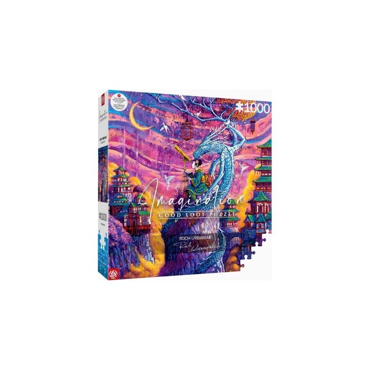 Puzzle Good Loot - Roch Urbaniak : Sakura & Ryu - 1000 pièces