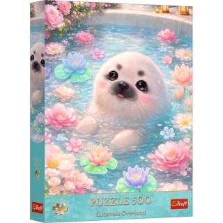 Puzzle Trefl - Cuteness Overload : Cute Seal - 500 pièces