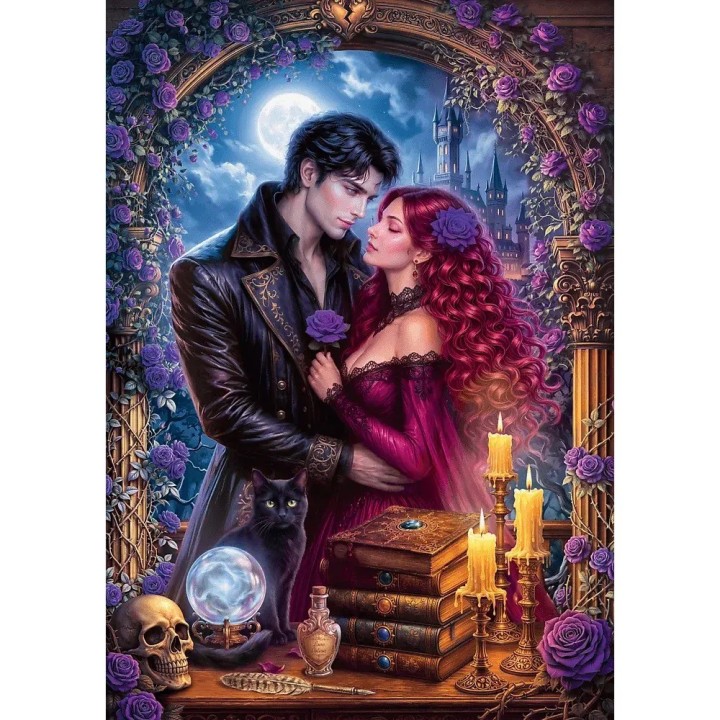 Puzzle Trefl - Tales After Dark : Gothic Romance - 1000 pièces