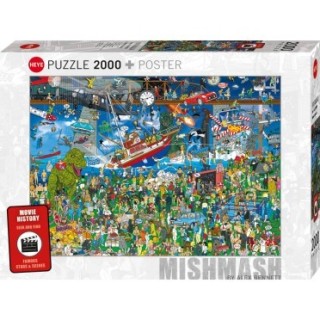 Puzzle Heye - Mishmash : Movie History - 2000 pièces