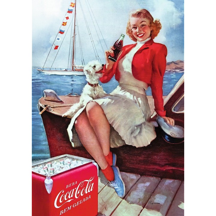 Puzzle Trefl - Coca-Cola : Time for a Break - 1000 pièces