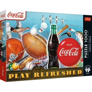 Puzzle Trefl - Coca-Cola : Play Refreshed - 1000 pièces