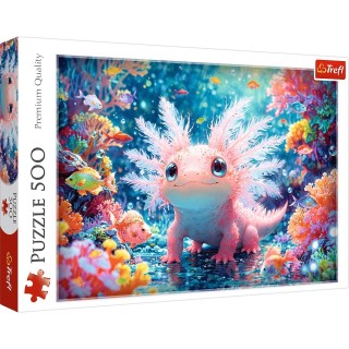 Puzzle Trefl - Axolotl - 500 pièces