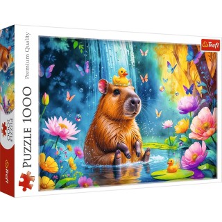 Puzzle Trefl - Capybara - 1000 pièces
