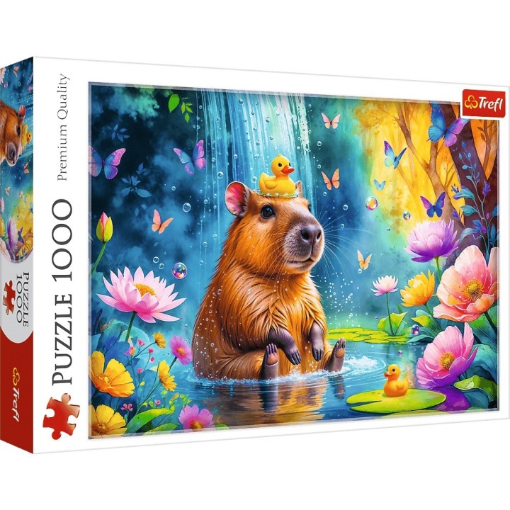 Puzzle Trefl - Capybara - 1000 pièces