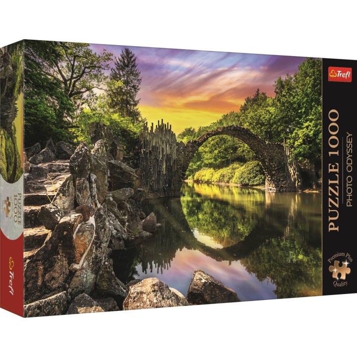 Puzzle Trefl - Pont de Rakotz, Allemagne - 1000 pièces