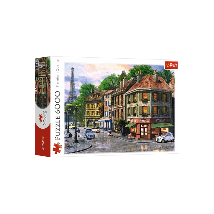 Puzzle Trefl - Dominic Davison : Rue de Paris - 6000 pièces