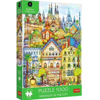 Puzzle Trefl - Minuit à Barcelone - 1000 pièces