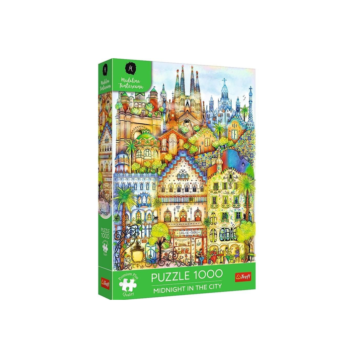 Puzzle Trefl - Minuit à Barcelone - 1000 pièces
