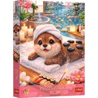 Puzzle Trefl - Cuteness Overload : Adorable Otter - 500 pièces