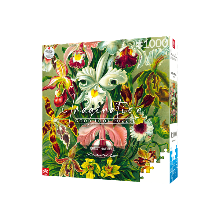 Puzzle Good Loot - Ernst Haeckel : Orchidées - 1000 pièces